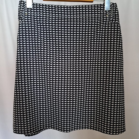 NVO by LANCTÔT women SKORT Sz 16 ACTIVWEAR LEISUREWEAR WORK PREPPY HOUNDSTOOTH - Picture 1 of 15